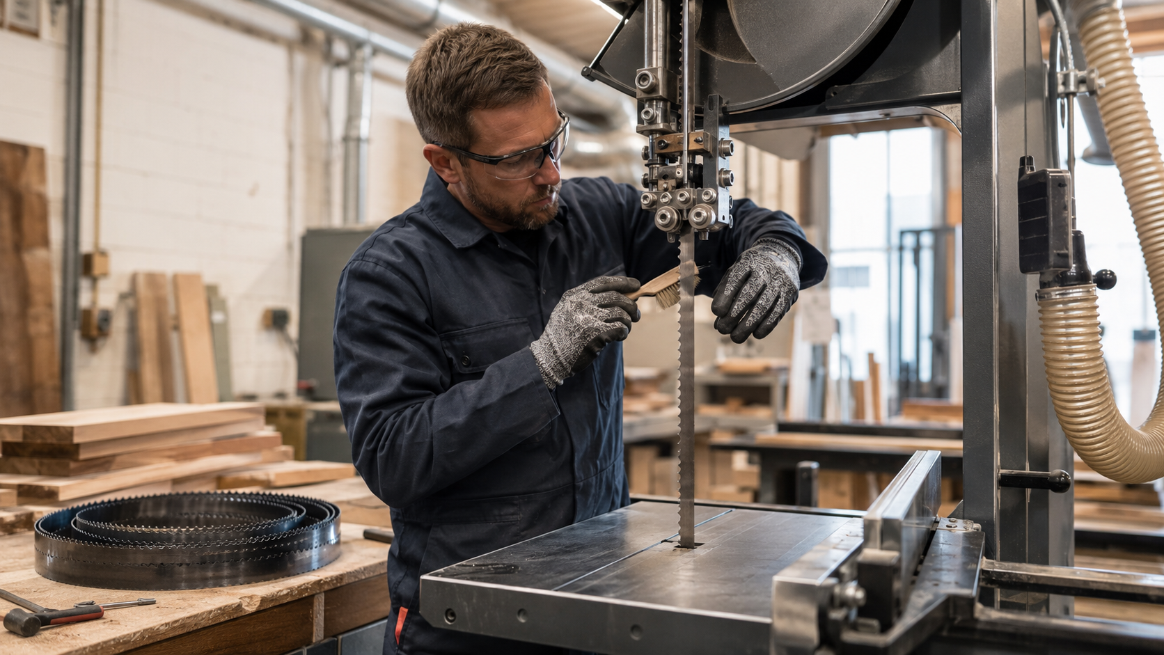 How to Maintain Bandsaw Blades in UK Workshops: Expert Tips Before You Buy Replacement Blades
