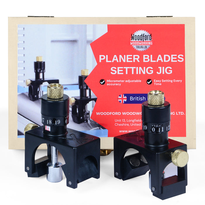 Planer Blade Setting Jig – Magnetic Setting Gauge for Planer Jointer Knives & Thicknessers