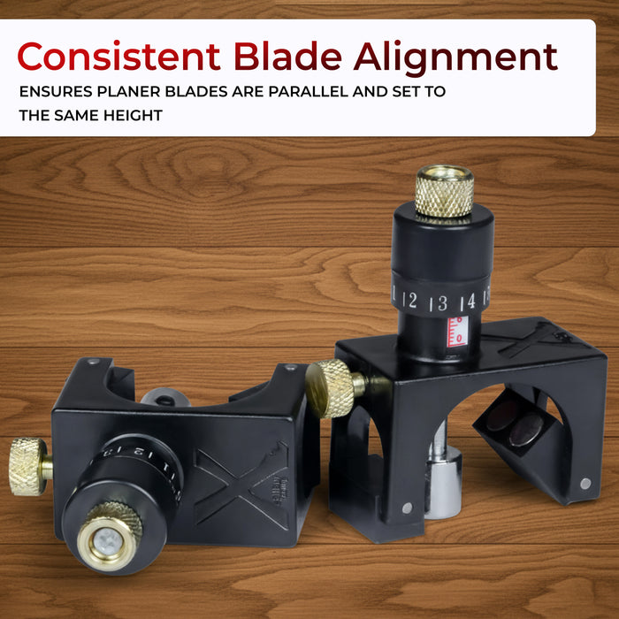 Planer Blade Setting Jig – Magnetic Setting Gauge for Planer Jointer Knives & Thicknessers