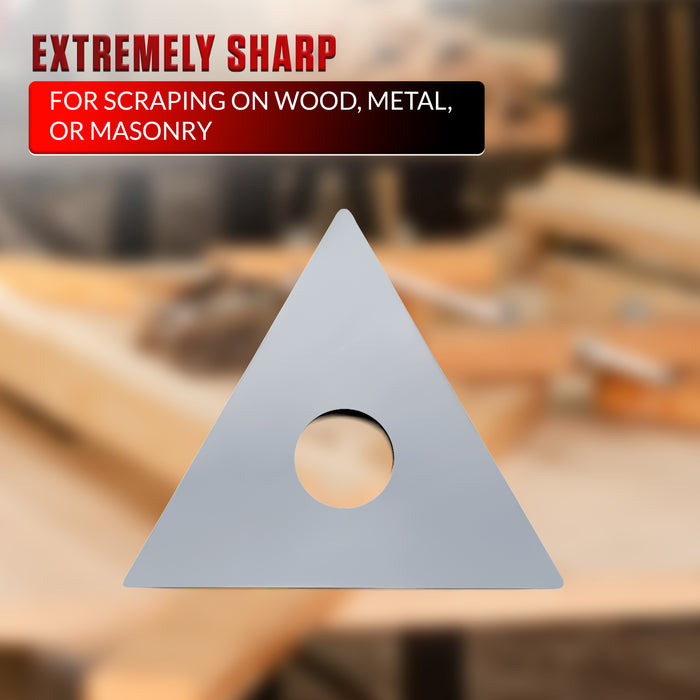 25mm Triangular Tungsten Carbide Replacement Blade for Carbide Triangular Scraper – Xcalibur Tooling
