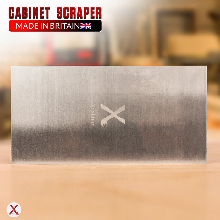 Cabinet Scraper 6 Inch / 150mm Spring Steel Card Scraper for Wood – Xcalibur Tooling
