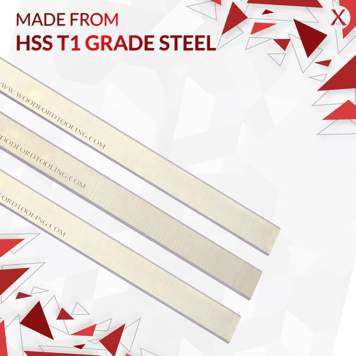 102 X 18 X 3 MM Resharpenable TCT Planer Blades Set  of 2 & 3 Knives