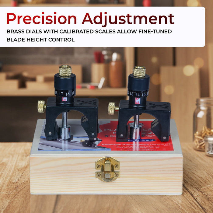 Planer Blade Setting Jig – Magnetic Setting Gauge for Planer Jointer Knives & Thicknessers