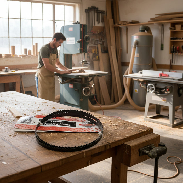 Record Power SABRE-45 Bandsaw Blade 3886mm (153") - Various Widths & TPI - Xcalibur Tooling