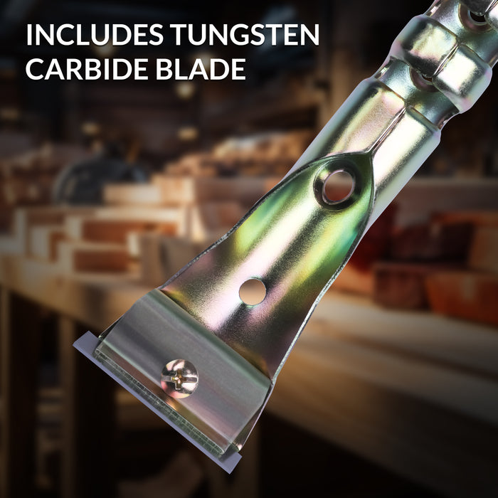 Heavy Duty Carbide Scraper with 50mm Tungsten Blade | Replacement for Stanley & Linbide Scrapers – Xcalibur Tooling
