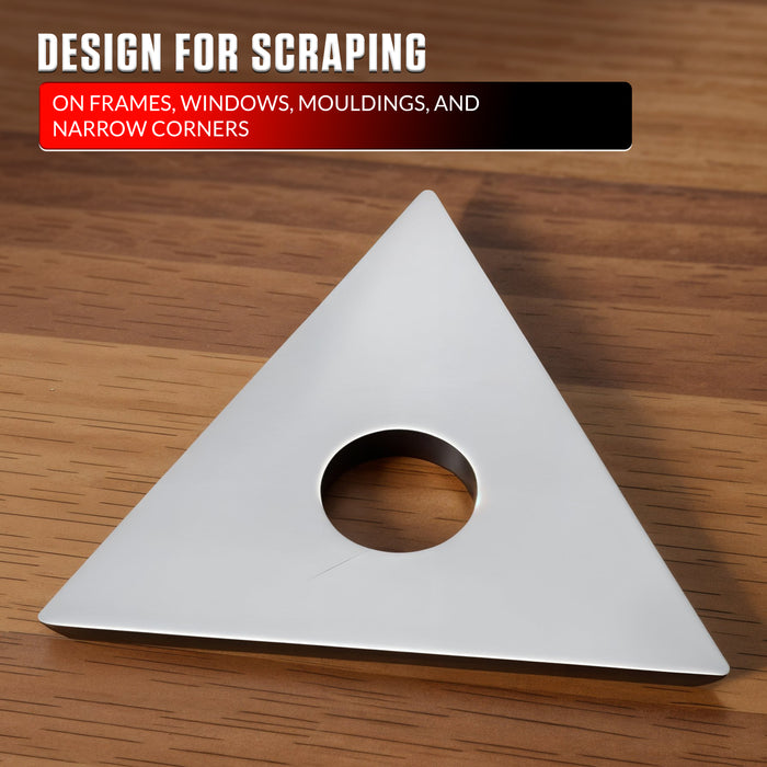 25mm Triangular Tungsten Carbide Replacement Blade for Carbide Triangular Scraper – Xcalibur Tooling