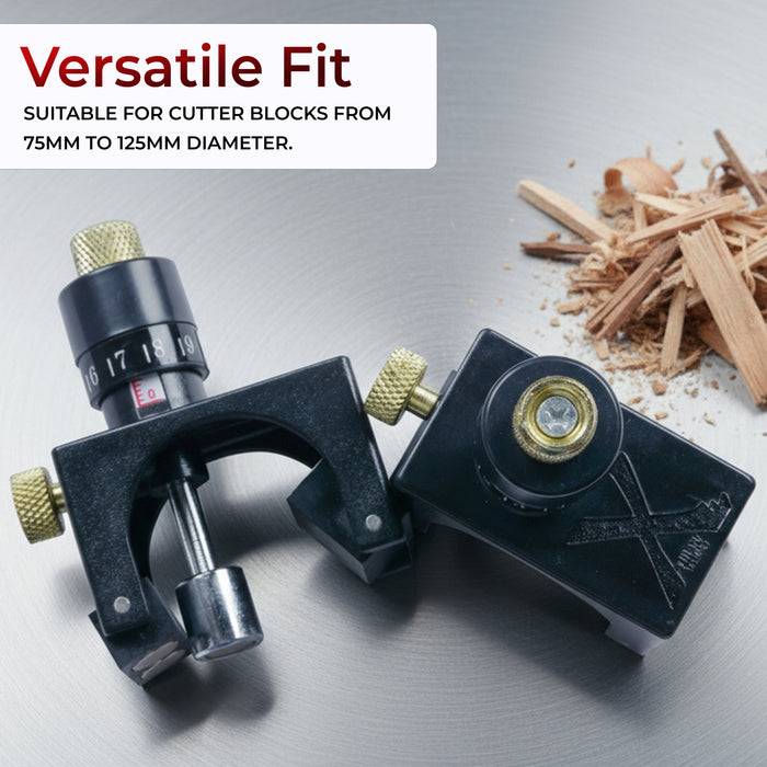 Planer Blade Setting Jig – Magnetic Setting Gauge for Planer Jointer Knives & Thicknessers