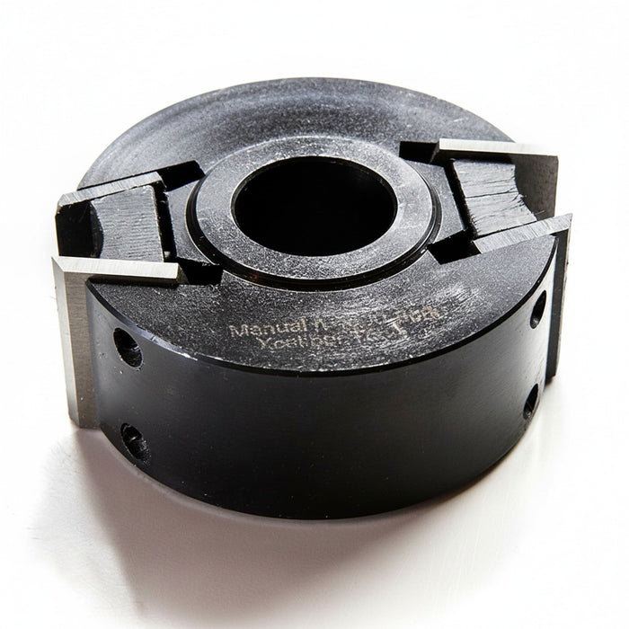 40 mm breit, 120 mm Durchmesser, 1 1/4 Zoll Bohrung, EURO-Spindel-Fräsblock + kostenlose Fräser und Begrenzer