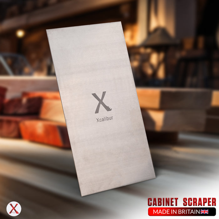 Cabinet Scraper 5 Inch / 125mm Spring Steel Card Scraper for Wood – Xcalibur Tooling