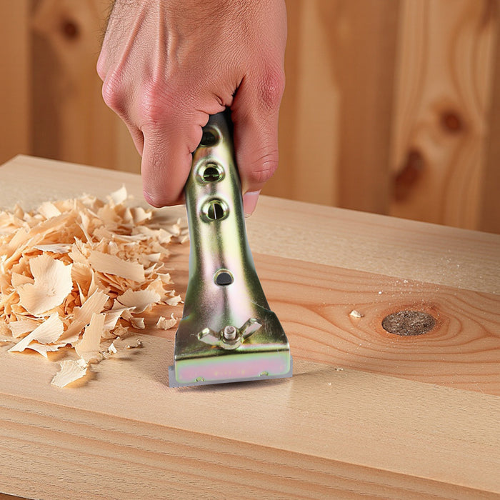 Metall-Hochleistungsschaber, 50 mm, Farbspachtel, Schaber für die Holzbearbeitung