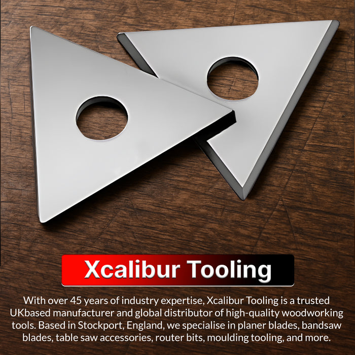 25mm Triangular Tungsten Carbide Replacement Blade for Carbide Triangular Scraper – Xcalibur Tooling