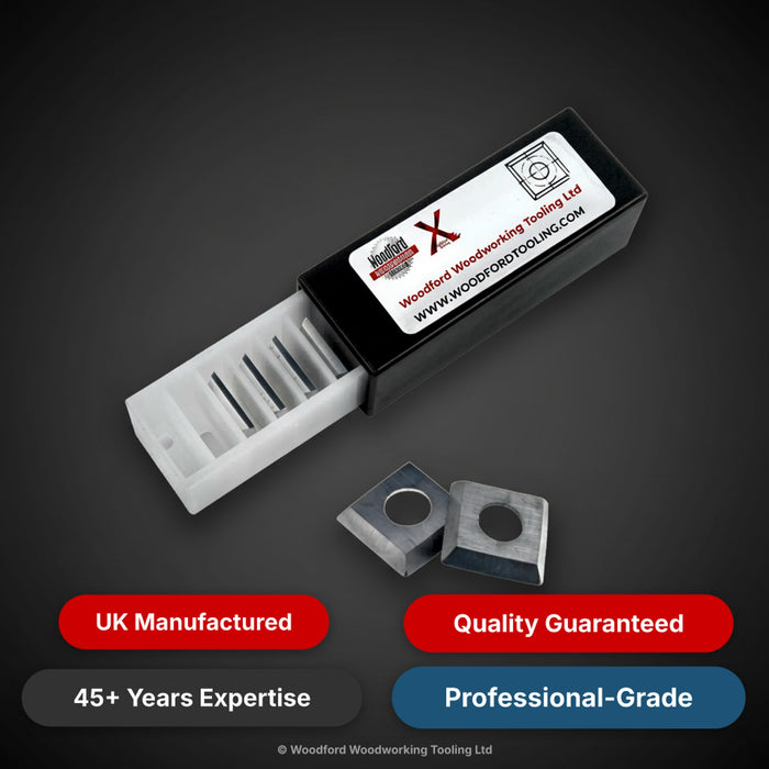 Hammer Reversible carbide Tips suitable for Felder