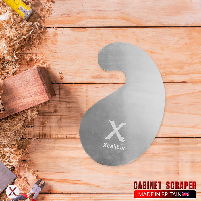 Schwanenhals-Schrankschaber 180 mm oder 4,5 Zoll