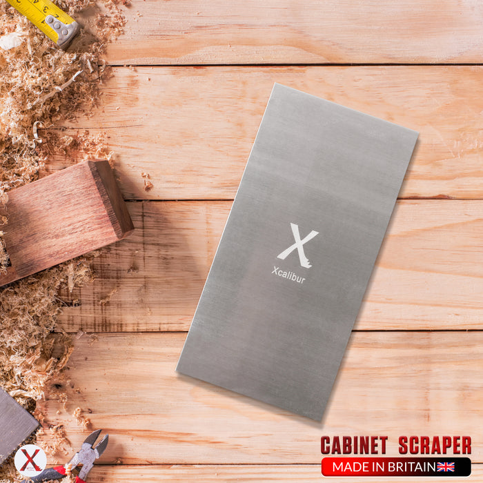 Cabinet Scraper 5 Inch / 125mm Spring Steel Card Scraper for Wood – Xcalibur Tooling