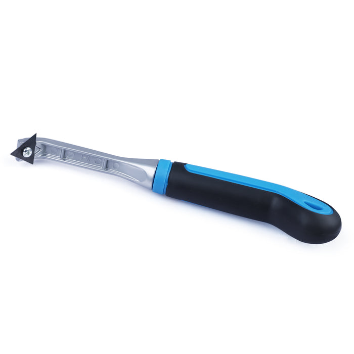 Carbide Edge Pocket Scraper with triangular scraper blade