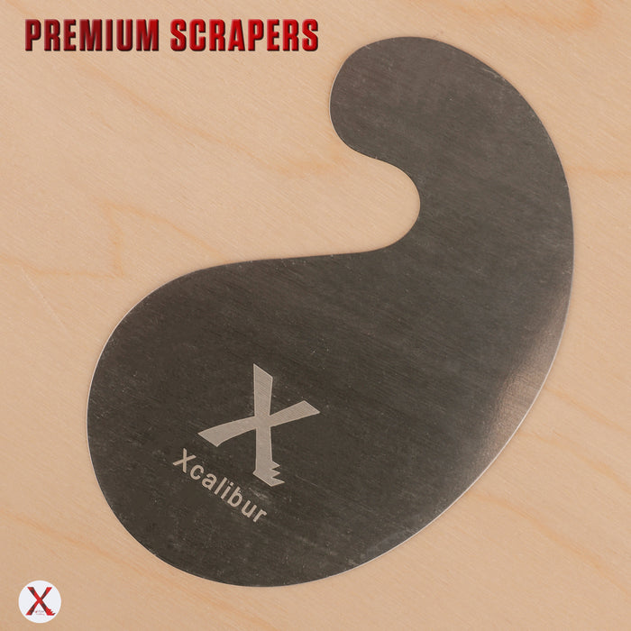 Schwanenhals-Schrankschaber 180 mm oder 4,5 Zoll