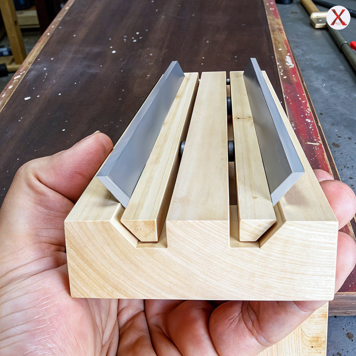 Axminster CT356 Planer Blades 320mm T1 HSS Pack of 2 Knives Made in the UK by Xcalibur Tooling