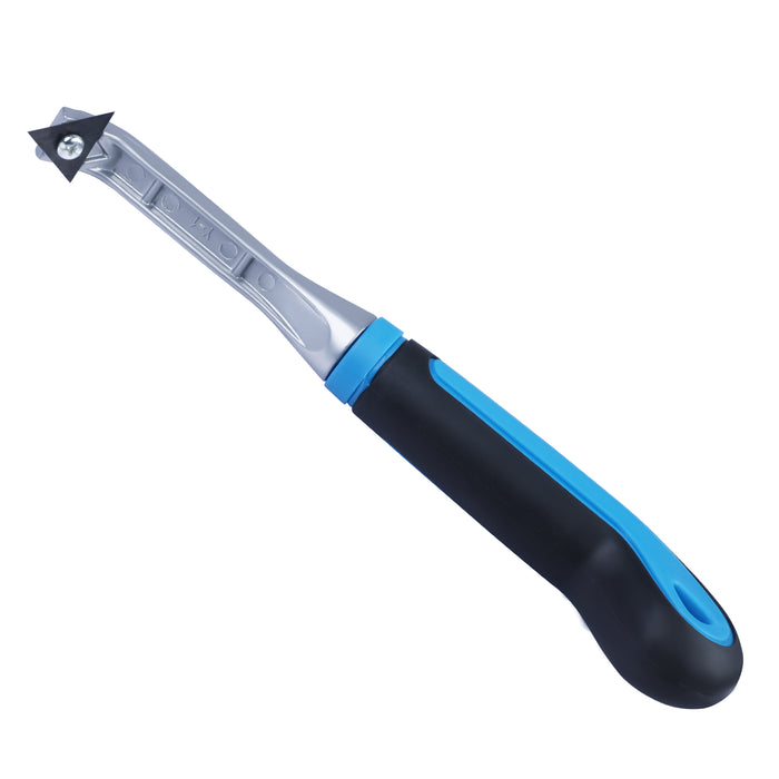 Carbide Edge Pocket Scraper with triangular scraper blade