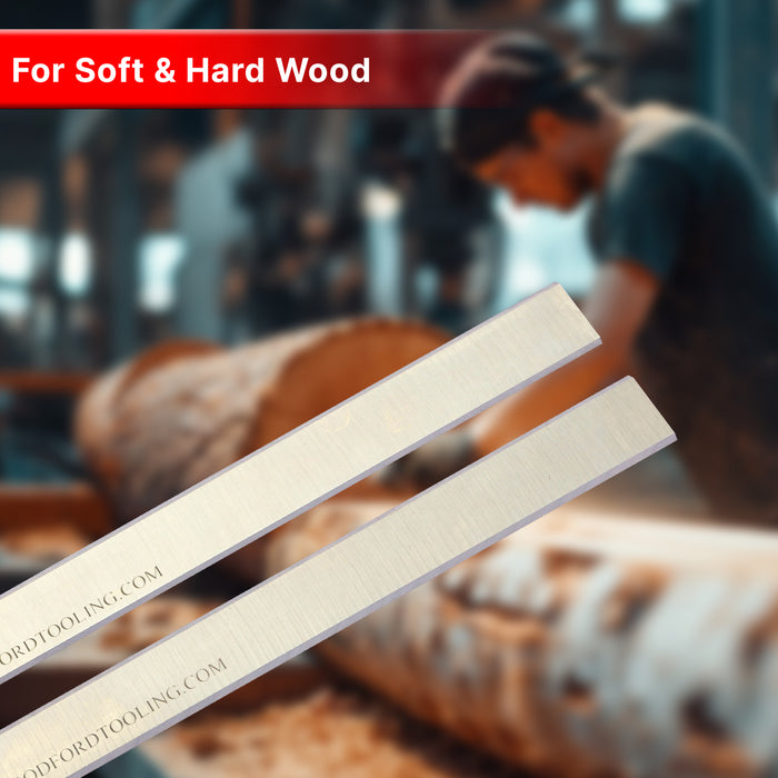 500 X 16.5 X 3 MM Planer Blades HSS Resharpenable 1 Pair 