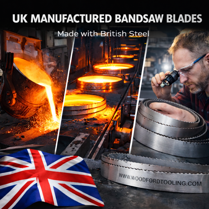 Milwaukee 6236 Bandsaw Blade 13mm (1/2") M42 Bi-Metal Blades for Metal Cutting – Pack of 3