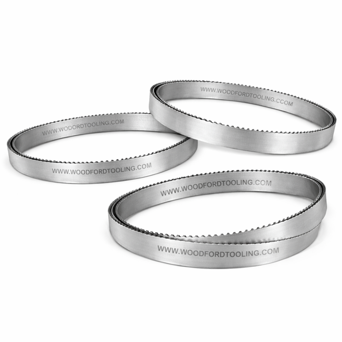 Milwaukee 6236 Bandsaw Blade 13mm (1/2") M42 Bi-Metal Blades for Metal Cutting – Pack of 3