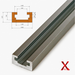 T Track T Slot Mitre Track Jig Fixture Woodworking Tool - 19 mm Wide, Wear Resistant Aluminium – All Lengths Available 