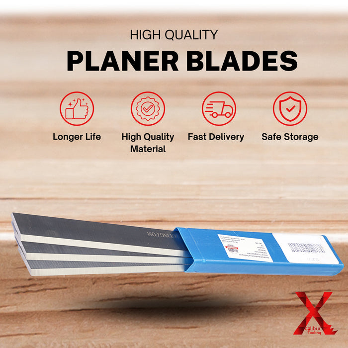 102 X 18 X 3 MM Resharpenable TCT Planer Blades Set  of 2 & 3 Knives