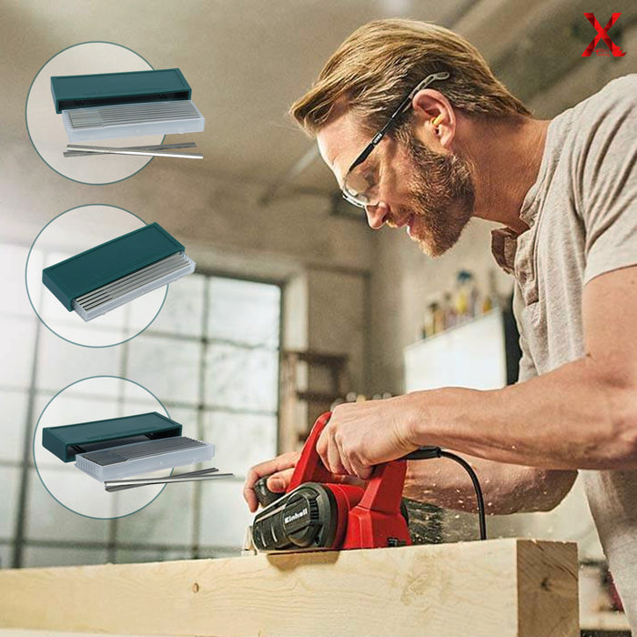 82 x 5,5 x 1,1 mm Wendehobelblätter – Schachtel mit 10 Stück