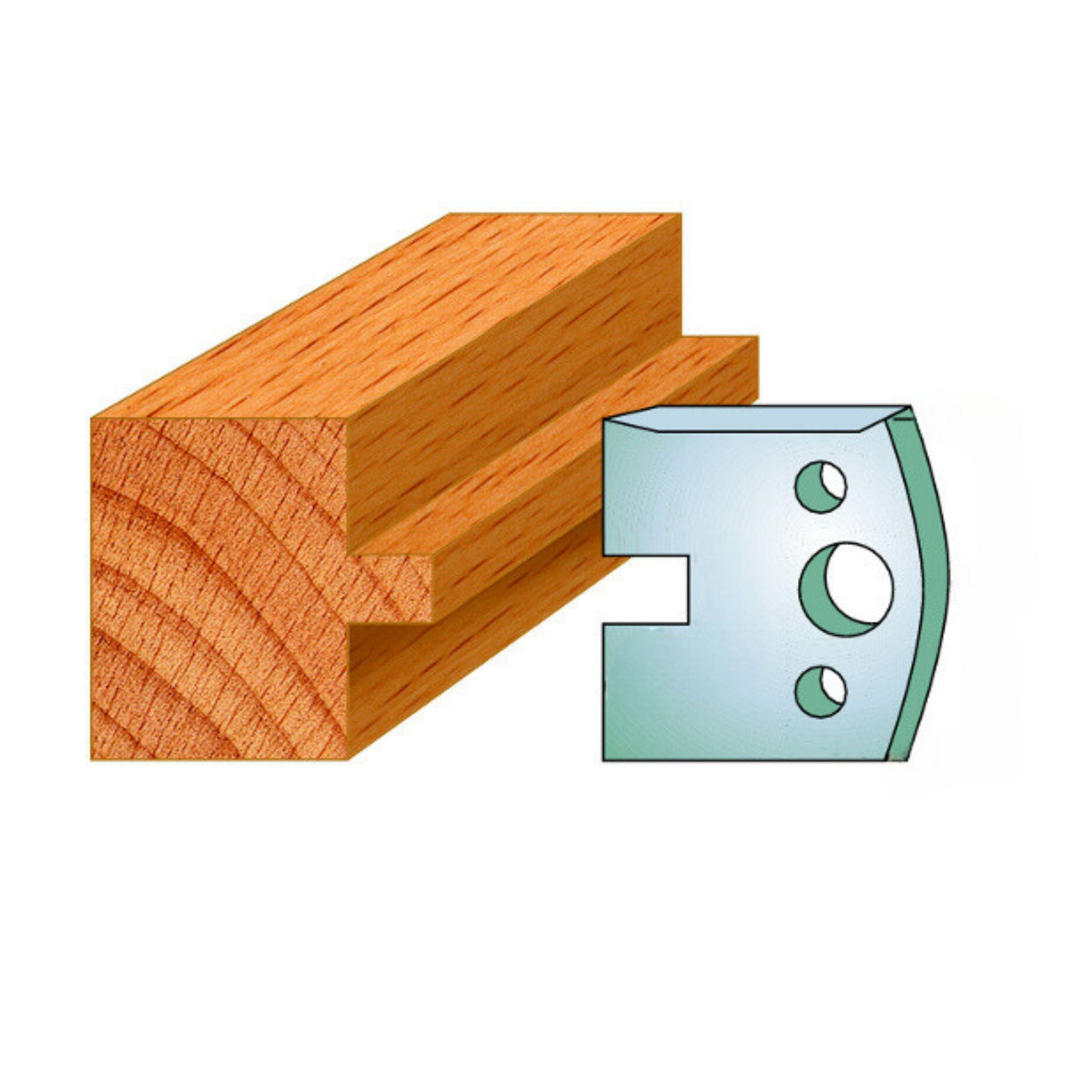 Profile 095 Knives and Limitors Sets Spindle Moulder Cutters Limitors