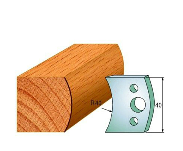 Profile 008 SPINDLE MOULDER CUTTERS - 40MM PROFILE KNIVES & LIMITERS
