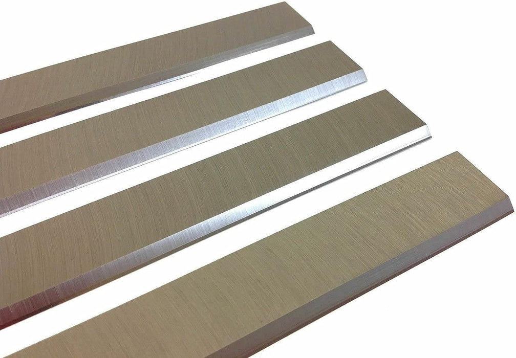 508 X 25 X 3 MM Resharpenable HSS Planer Blades Set of 4 Knives