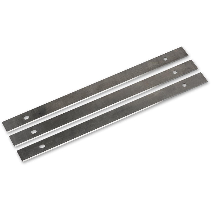 Axminster AT129PT Planer Blades 260mm T1 HSS Pack of 3 Knives Made in the UK by Xcalibur Tooling